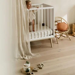 Discount Quax Lit évolutif Flow White-Oak (140 x 70 cm)