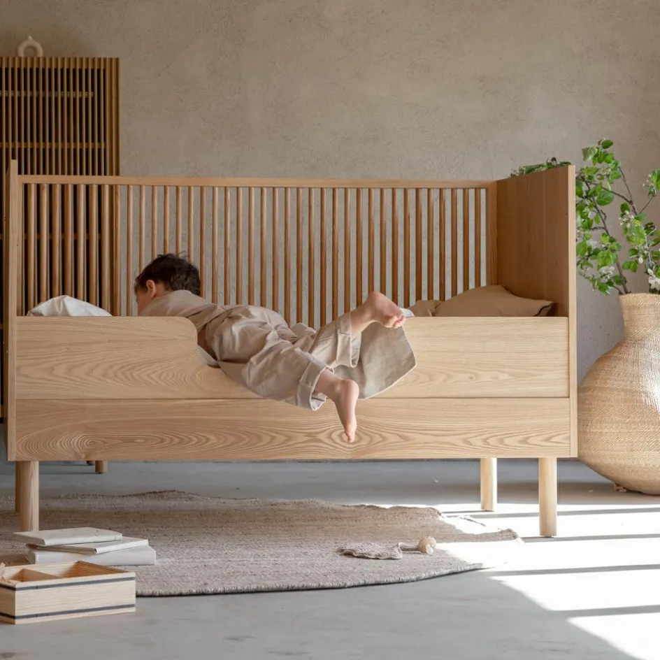 Quax Lit évolutif Hai No Ki Naturel (140 x 70 cm)