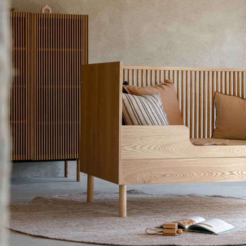 Quax Lit évolutif Hai No Ki Naturel (140 x 70 cm)