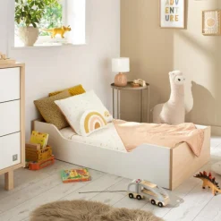 Sauthon mobilier Lit évolutif Little big bed Nature (70 x 140 cm)