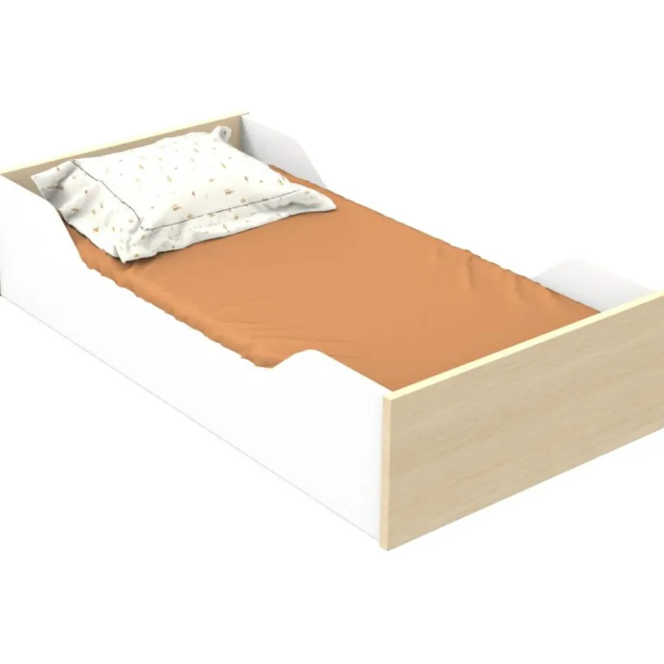 Sauthon mobilier Lit évolutif Little big bed Nature (70 x 140 cm)