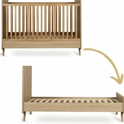 Lit évolutif Loft Honey Ash (140 x 70 cm)|Quax Online