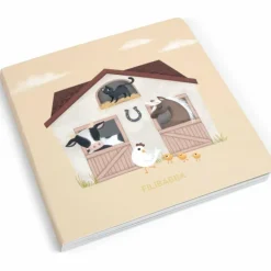 Livre bébé A la ferme|Filibabba Outlet