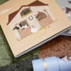 Livre bébé A la ferme|Filibabba Outlet