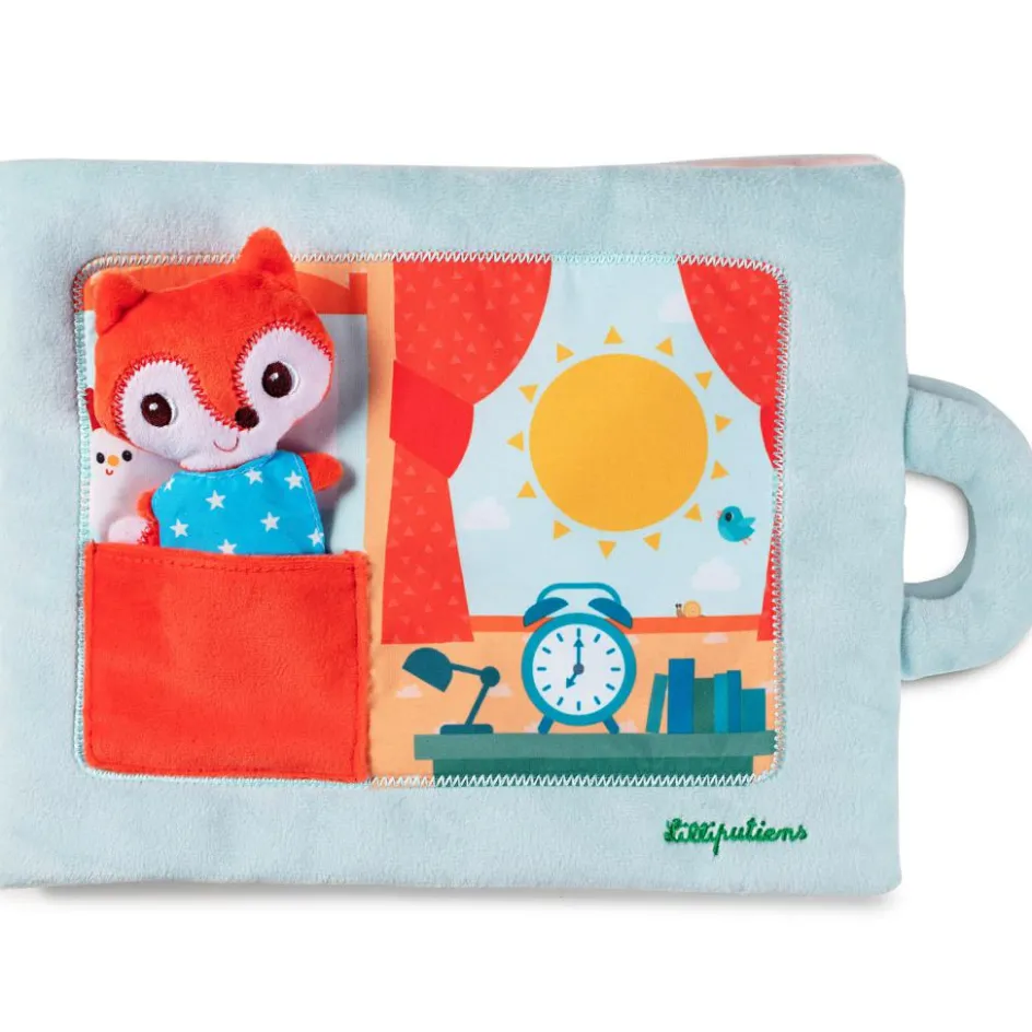 Discount Lilliputiens Livre bébé d'activités Bonjour Petit Renard