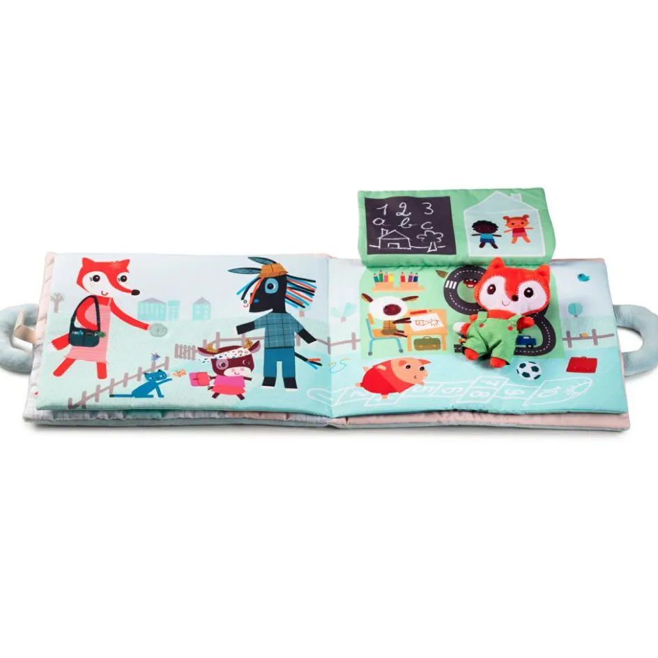 Discount Lilliputiens Livre bébé d'activités Bonjour Petit Renard