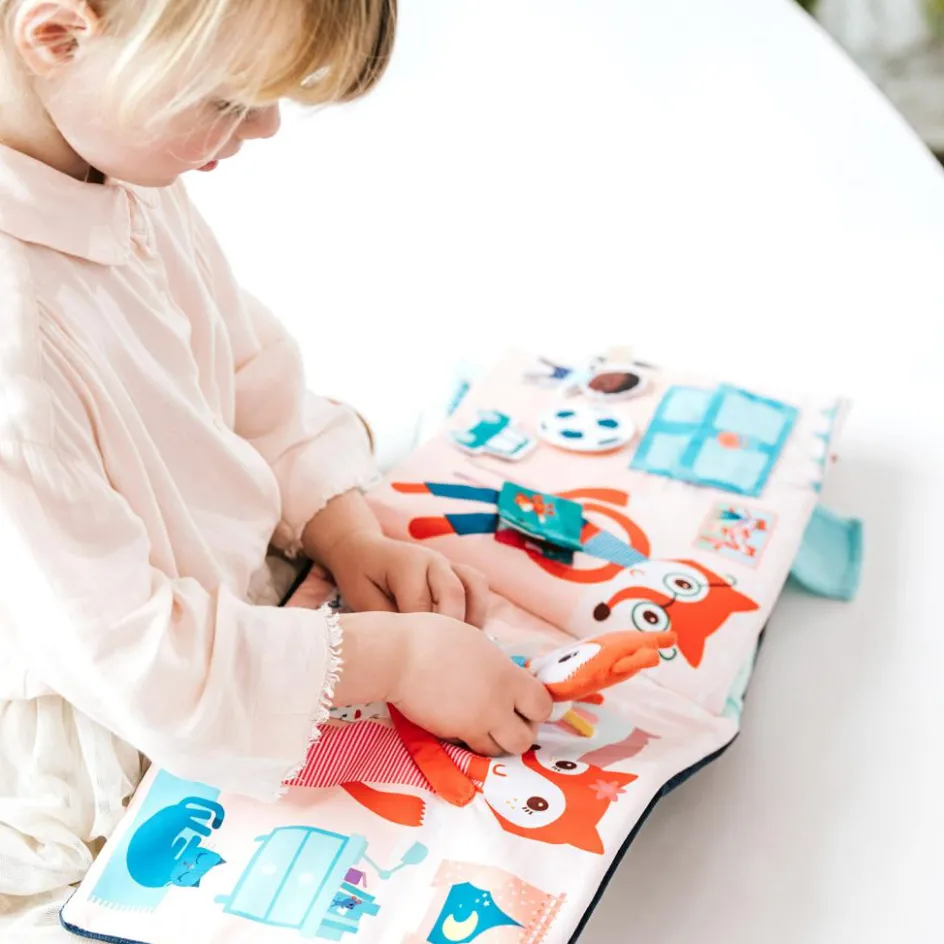 Livre bébé d'activités Bonsoir Petit Renard|Lilliputiens Sale