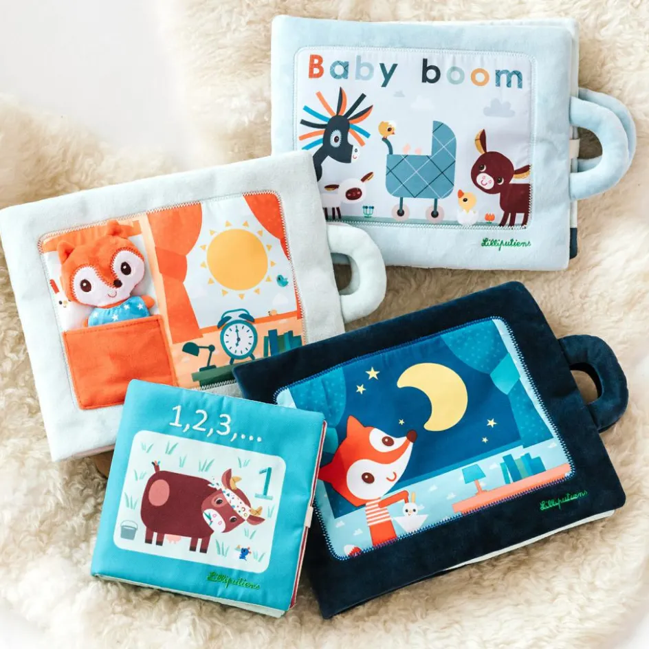 Livre bébé d'activités Bonsoir Petit Renard|Lilliputiens Sale