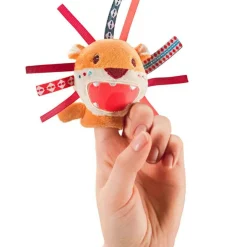 Hot Lilliputiens Livre bébé en tissu Jack le lion