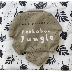 New Wee Gallery Livre bébé en tissu Peekaboo Jungle