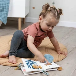 Hot Done by Deer Livre bébé en tissu poissons Sea friends