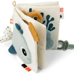 Hot Done by Deer Livre bébé en tissu poissons Sea friends