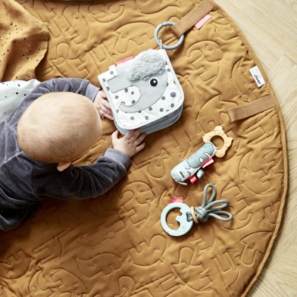 Best Done by Deer Livre bébé éveil Elphee l'éléphant