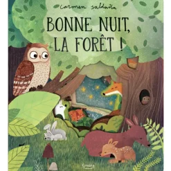 Livre Bonne nuit, la forêt !|Editions Kimane Discount