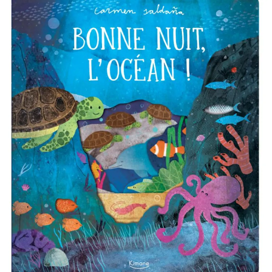 Livre Bonne nuit, l'océan !|Editions Kimane New
