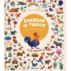 Livre Cherche et trouve des tout-petits - A la ferme|Auzou Editions Clearance