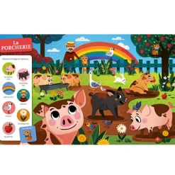 Livre Cherche et trouve des tout-petits - A la ferme|Auzou Editions Clearance