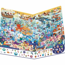 Livre Cherche et trouve géant Au pays des contes|Auzou Editions Best