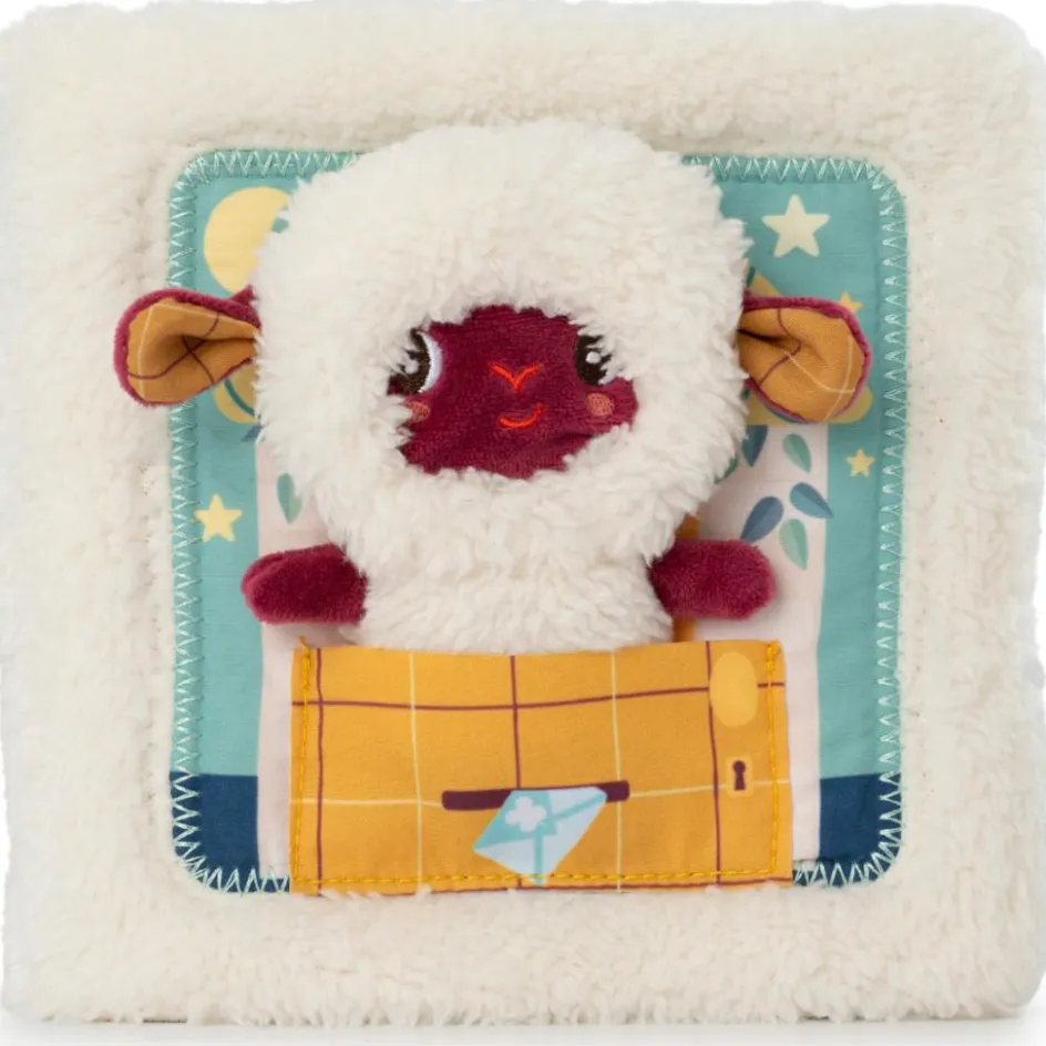 Discount Lilliputiens Livre d'activités en tissu Bonne nuit Yvan