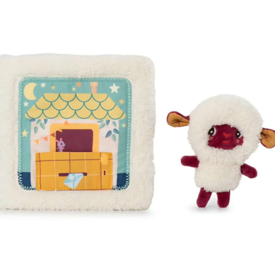 Discount Lilliputiens Livre d'activités en tissu Bonne nuit Yvan