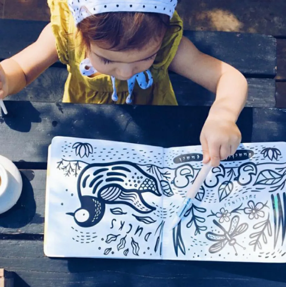 Livre de bain Animaux de l'étang|Wee Gallery Best