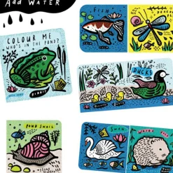 Livre de bain Animaux de l'étang|Wee Gallery Best