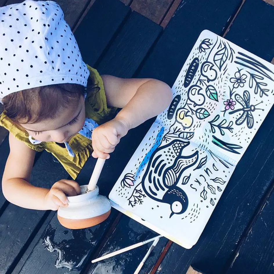 Livre de bain Animaux de l'étang|Wee Gallery Best