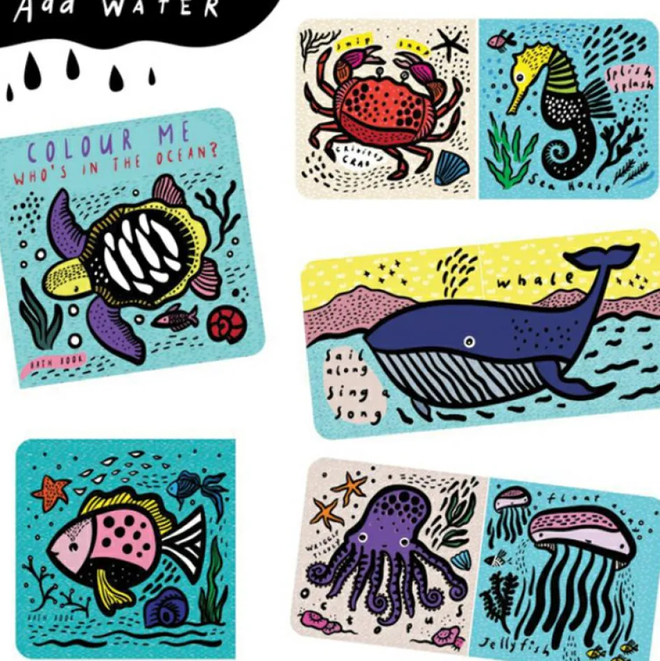 Livre de bain Animaux de l'océan|Wee Gallery Best