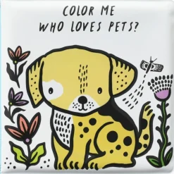Sale Wee Gallery Livre de bain Qui aime les animaux ?