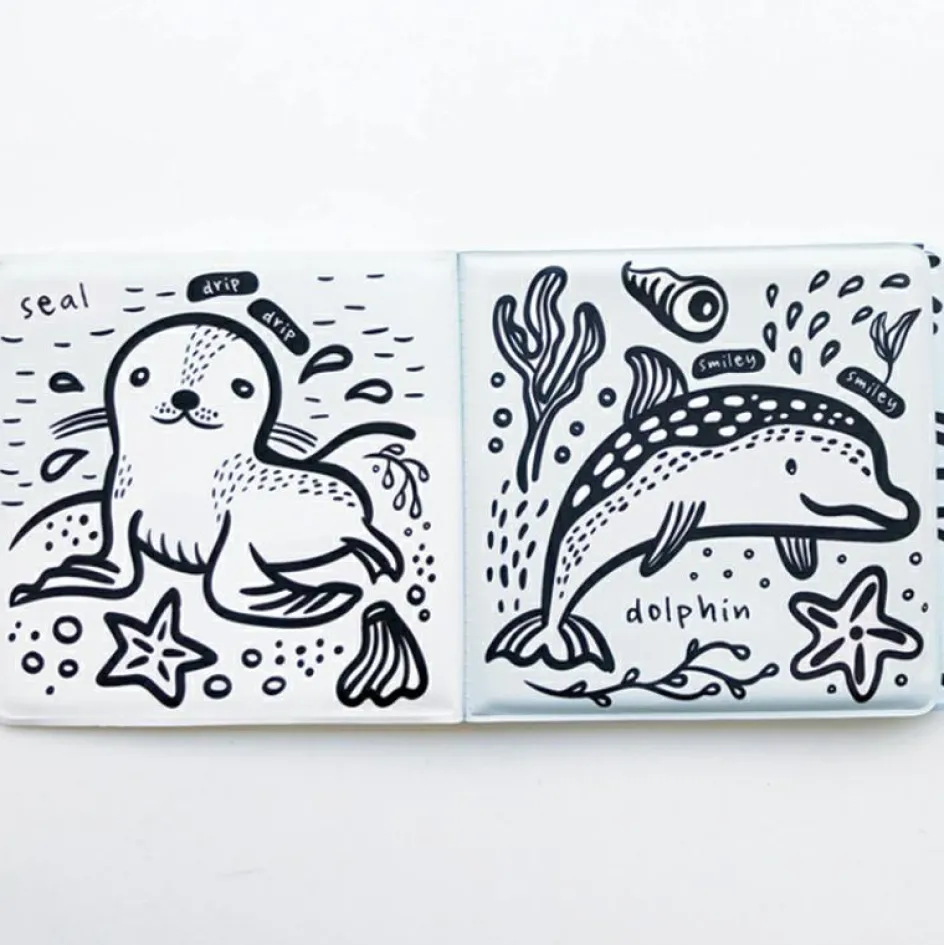 Livre de bain Qui est dans l'eau ?|Wee Gallery Online