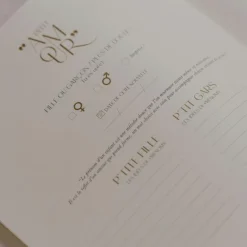 Livre de naissance Petit Amour Sauge|Zakuw