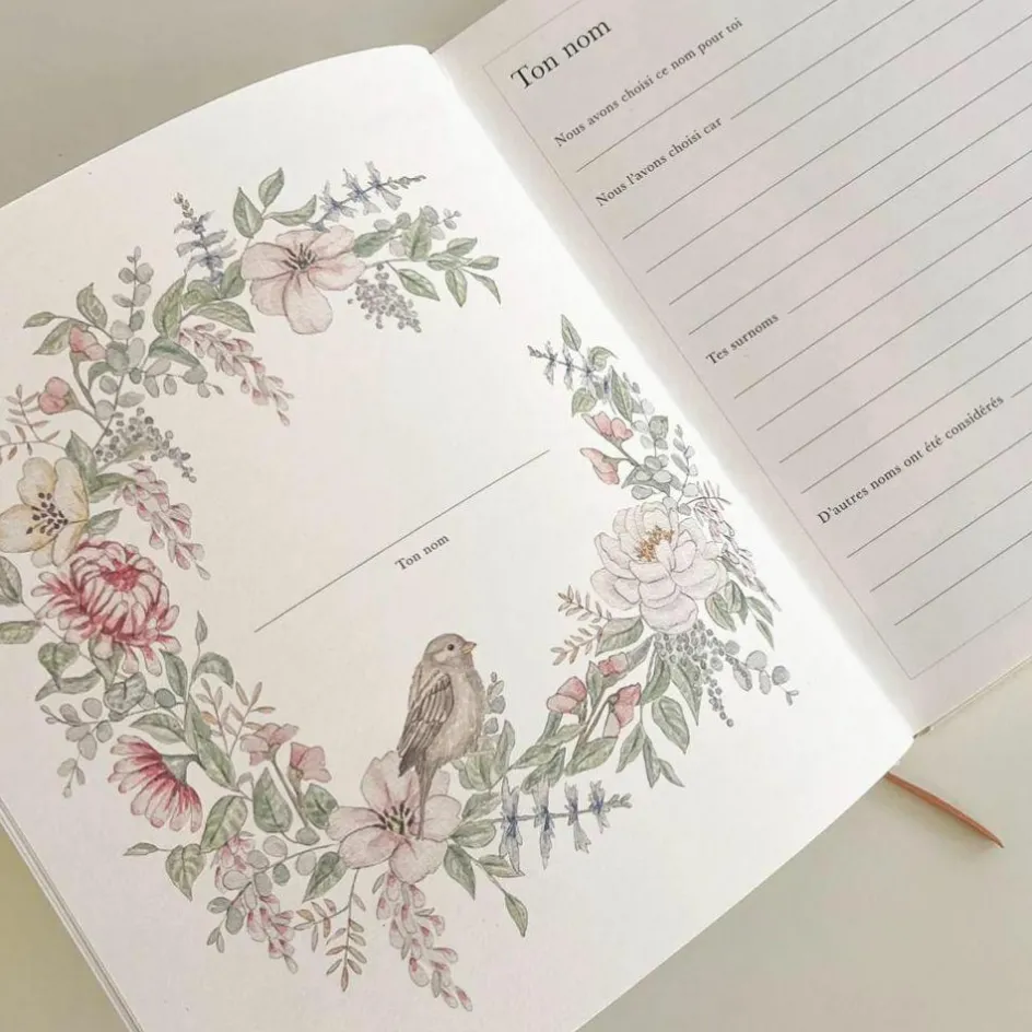 Outlet Cam Cam Copenhagen Livre de Naissance rose Mix (21 x 24 cm)