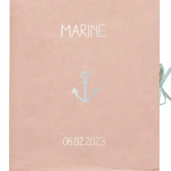 Livre de naissance rose poudré 88 pages (personnalisable)|Les Griottes