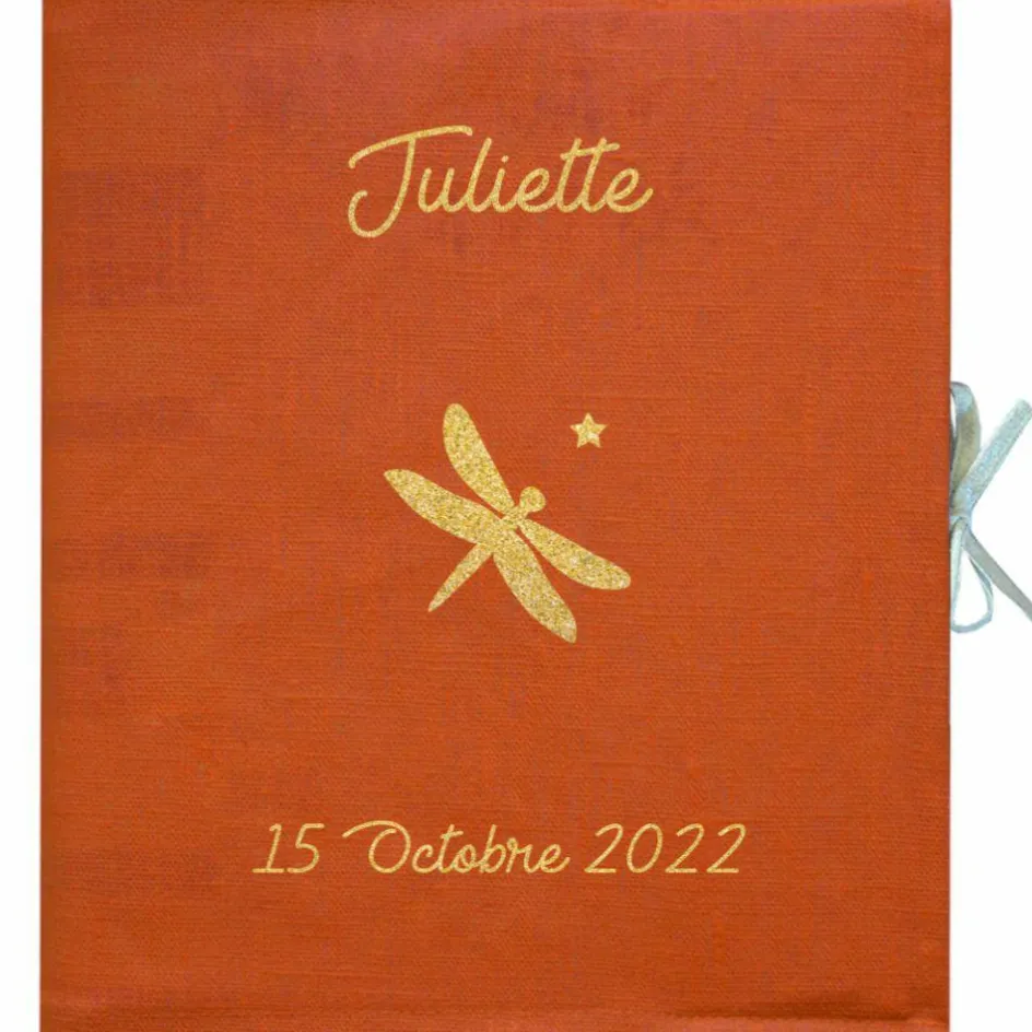 Discount Les Griottes Livre de naissance terracotta 88 pages (personnalisable)