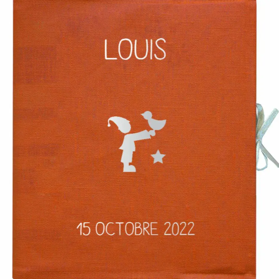 Discount Les Griottes Livre de naissance terracotta 88 pages (personnalisable)