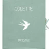 Livre de naissance vert amande 88 pages (personnalisable)|Les Griottes