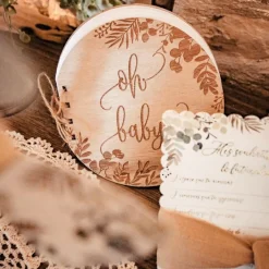 Sale Arty Fêtes Factory Livre d'or en bois Oh Baby (68 pages)