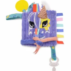 Clearance Les Déglingos Livre d'éveil en tissu Kiprokos le zèbre