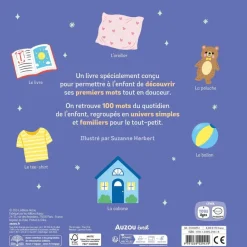 Livre d'éveil Mes 100 mots pour bien grandir|Auzou Editions Outlet