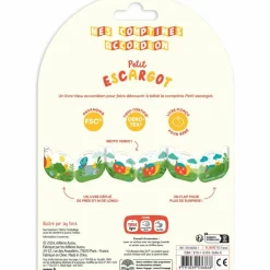 Livre en tissu Comptines accordéon - Petit escargot|Auzou Editions New