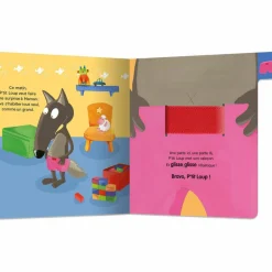 Clearance Auzou Editions Livre Je decouvre avec P'tit Loup P'tit Loup apprend à s'habiller