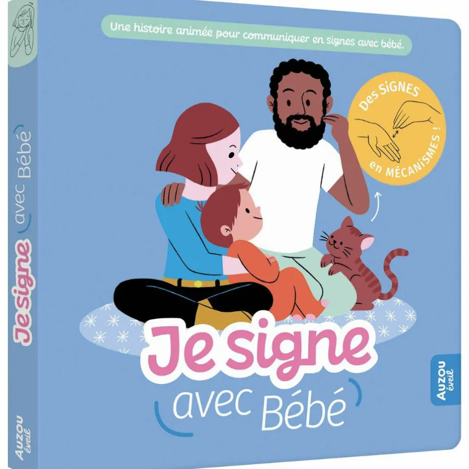 Livre Je signe avec bébé|Auzou Editions Best