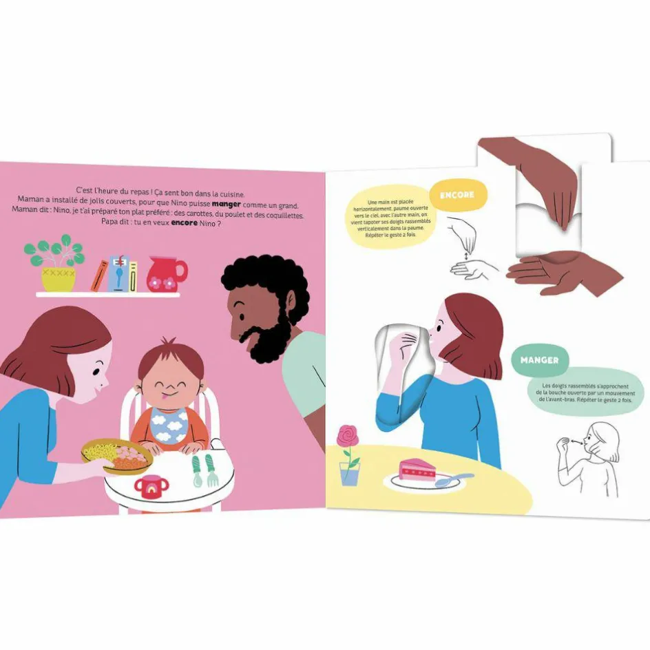 Livre Je signe avec bébé|Auzou Editions Best