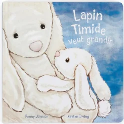 Livre Lapin timide veut grandir|Jellycat Outlet