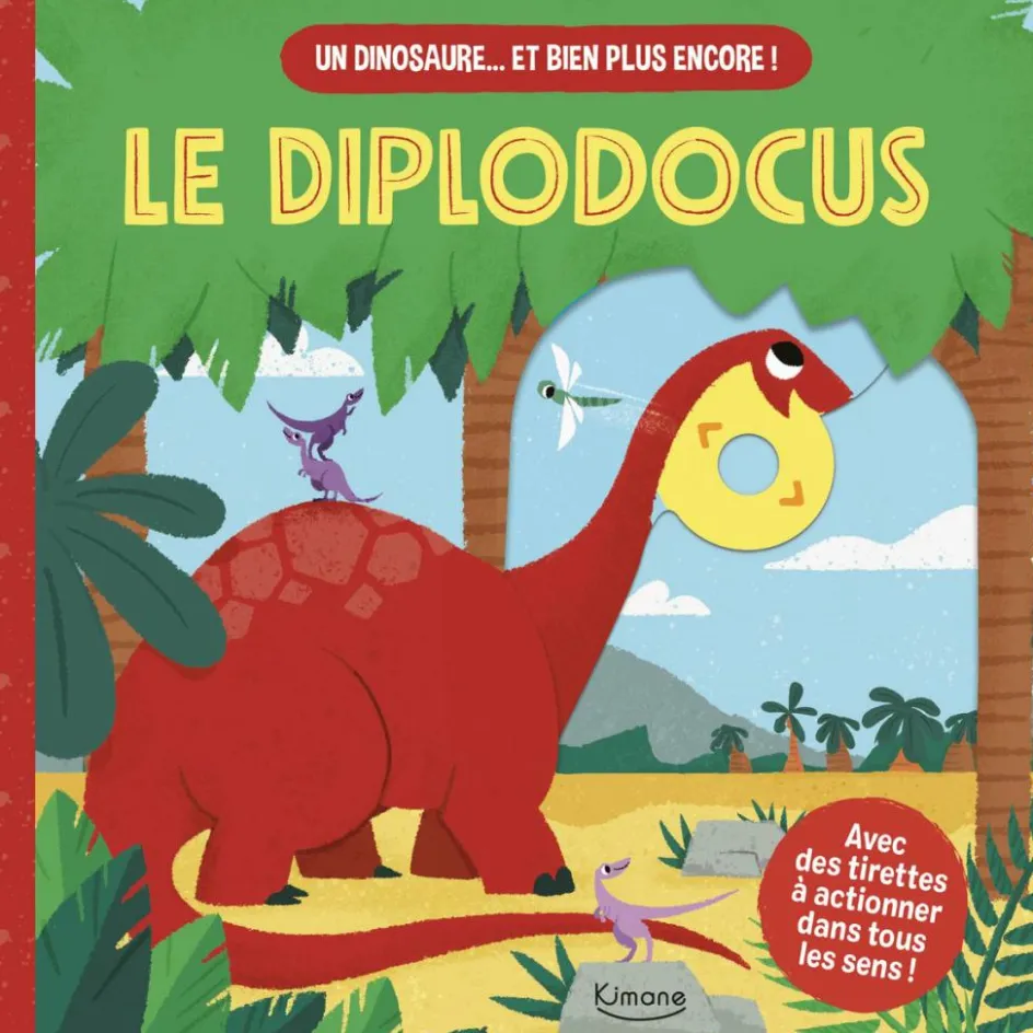 New Editions Kimane Livre Le diplodocus
