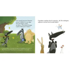 Livre Le loup qui apprivoisait ses émotions|Auzou Editions Discount