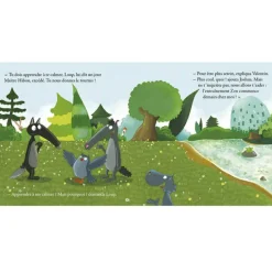 Livre Le loup qui apprivoisait ses émotions|Auzou Editions Discount