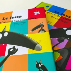 Livre Le loup qui apprivoisait ses émotions|Auzou Editions Discount