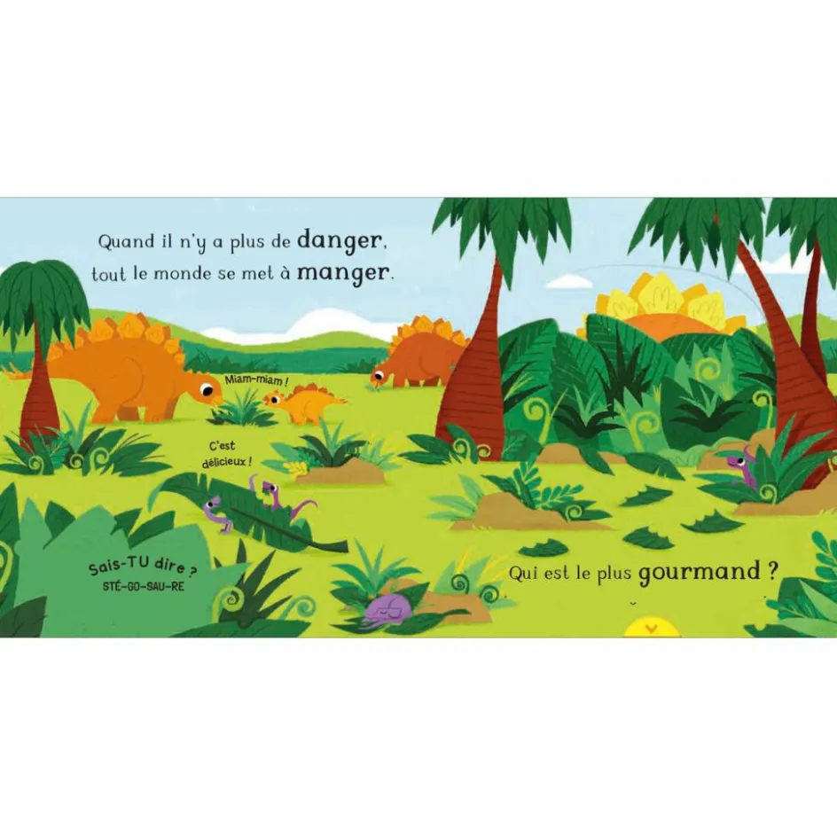 New Editions Kimane Livre Le stégosaure