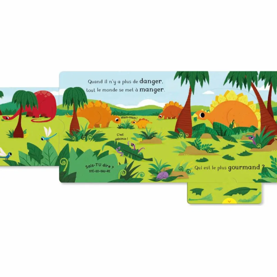 New Editions Kimane Livre Le stégosaure